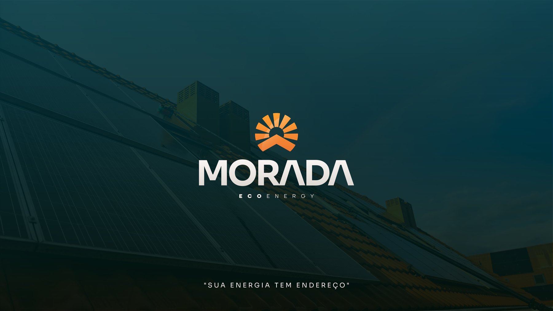 Sua energia tem endereço — key visual Morada EcoEnergy